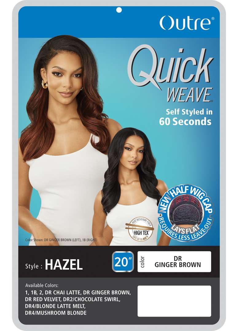 Outre Quick Weave - Hazel (DR4/MUSHROOM BLONDE)