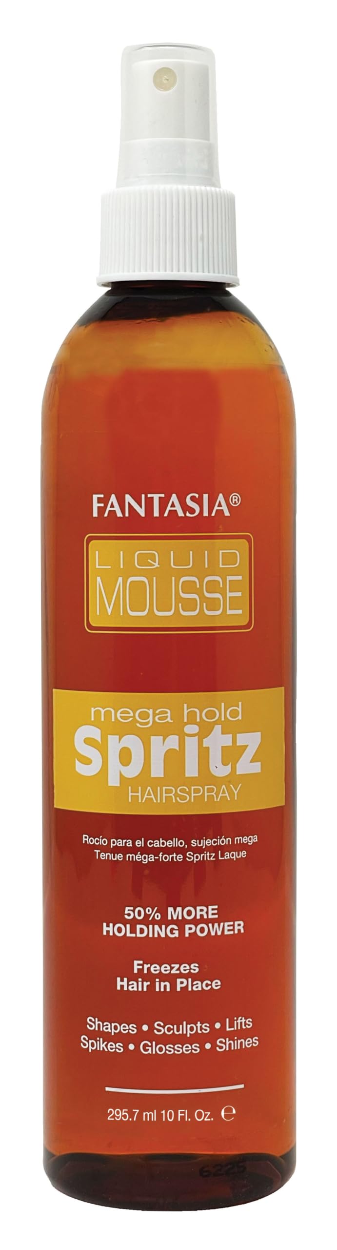 Fantasia Liquid Mousse Spritz Hair Spray Mega Hold 10.0 Fl Oz (Pack of 1) Beauty & Personal Care Fantasia