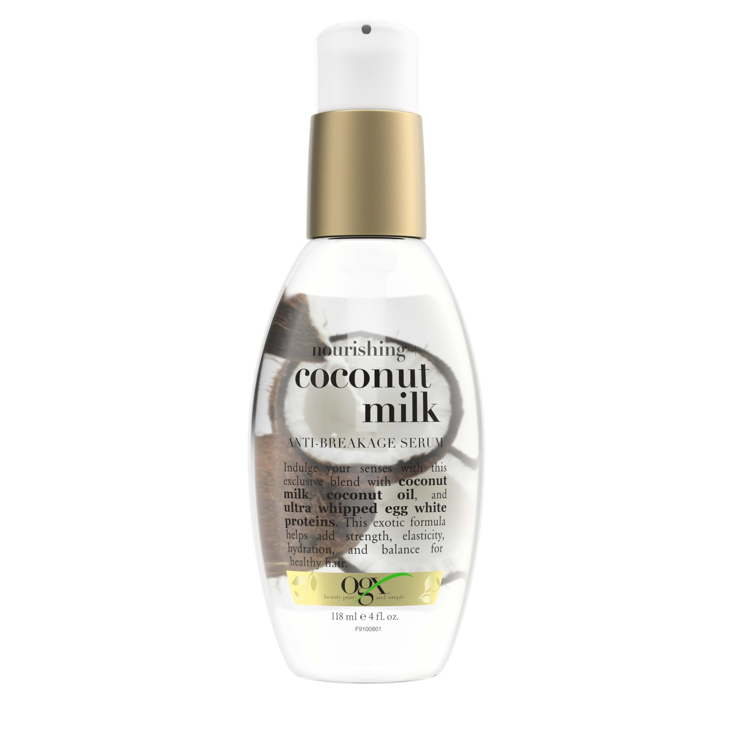 OGX Nourishing + Coconut Milk Anti-Breakage Serum, 4 Fl Oz Beauty & Personal Care OGX