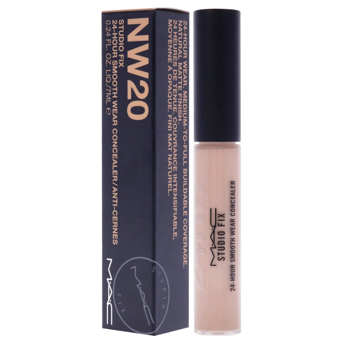 MAC Studio Fix 24 Hour Smooth Wear Concealer - NW20 Concealer Women 0.23 oz Beauty & Personal Care MAC
