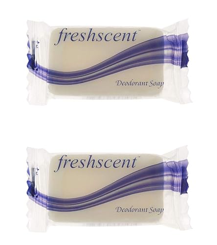 1000 Pieces - Bulk Soap Bars Individually Wrapped .35 oz Deodorant Soap - Wholesale Hotel Toiletries Beauty & Personal Care Freshscent