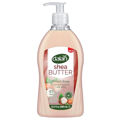 Dalan Shea Butter Cream Ultra Moisturizing Liquid Hand Soap for Normal and Dry Hands Fresh Clean and Soft Feeling (13.5 Fl Oz / 400 mL (Pack of 1)) Beauty & Personal Care Dalan