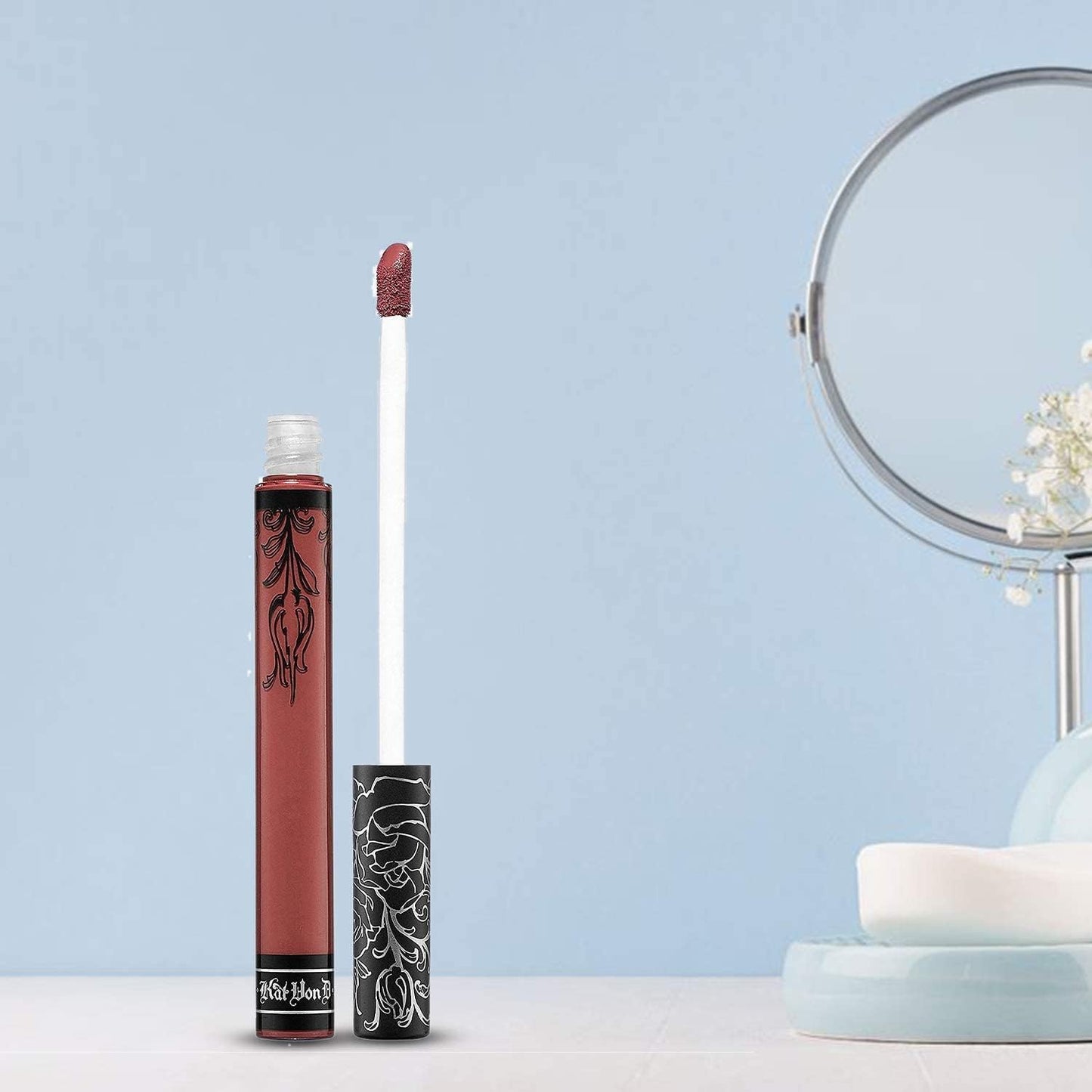 Everlasting Liquid Lipstick - Lolita - Chestnut Rose - Kat Von D Beauty & Personal Care Kat Von D