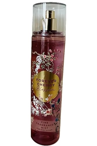 Bath & Body Works Fine Fragrance Mist Forever Cherry Blossom - Soft Floral Body Spray Beauty & Personal Care Bath & Body Works