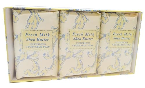 Greenwich Bay - Botanical Bar Gift Set - Fresh Milk & Shea Butter Beauty & Personal Care Greenwich Bay