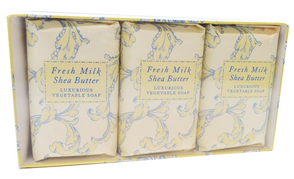 Greenwich Bay - Botanical Bar Gift Set - Fresh Milk & Shea Butter Beauty & Personal Care Greenwich Bay