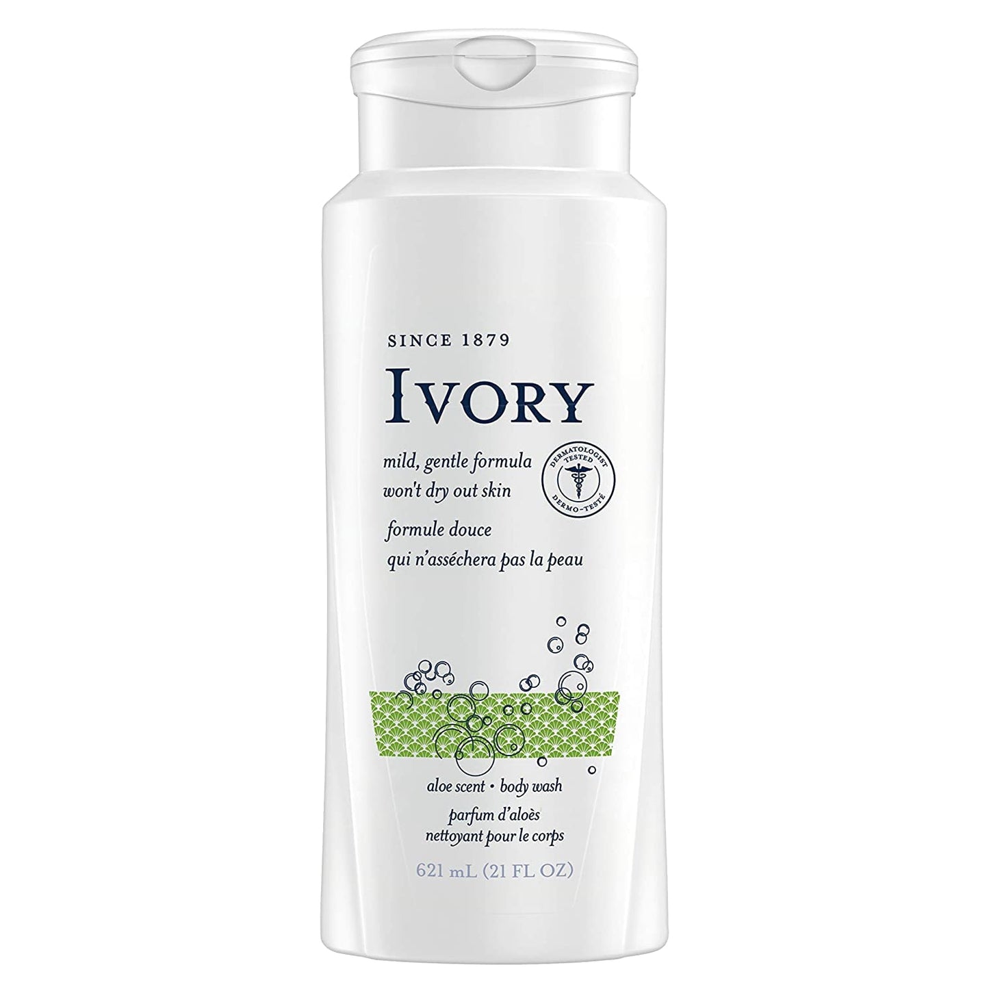 Ivory Scented Body Wash, Aloe 21 oz,Pack of 3 Beauty & Personal Care Ivory