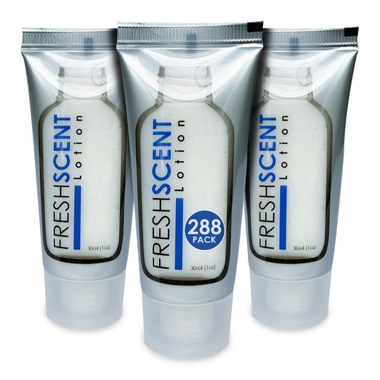 Freshscent Lotion 1oz (288 Pack) Hotel Travel Size, Bulk Amenities and Toiletries for Hospitality Beauty & Personal Care Freshscent