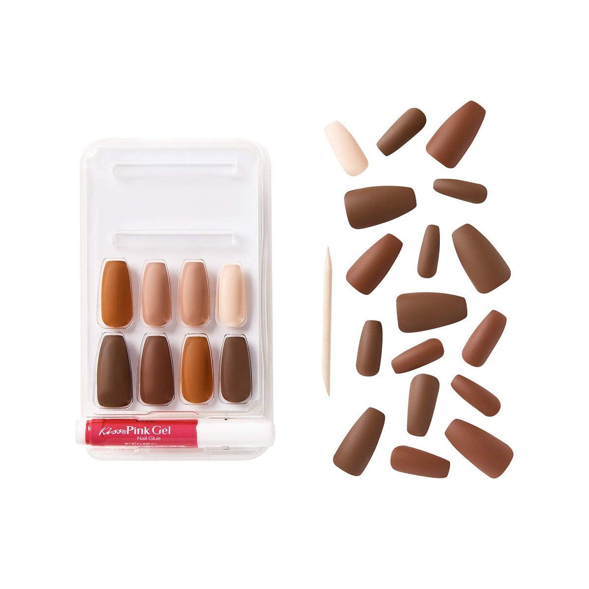 Gold Finger Gel Glam Design Nail (GD23) Beauty & Personal Care Goldfinger