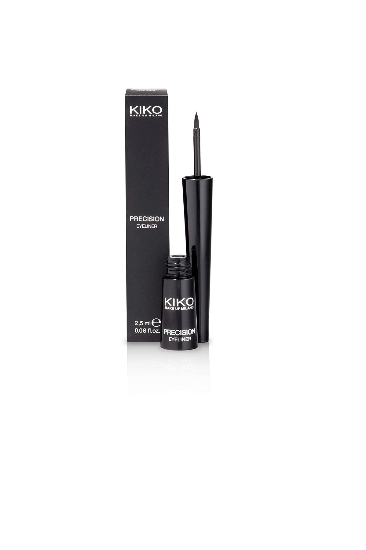 KIKO Milano Precision Eyeliner | Liquid Eyeliner With Felt Applicator Beauty & Personal Care Kiko Milano