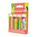 Crazy Rumors Adventurous Mix Lip Balm 4-Pack Mix (Ginger Peach, Mint Lemongrass, Citrus Bergamot, Mystery Flavor) 100% Natural, Vegan, Plant-Based Beauty & Personal Care Crazy Rumors