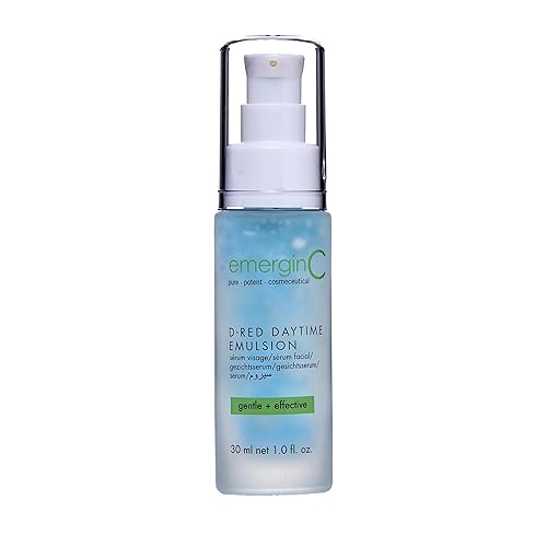 emergin C D-Red Daytime Emulsion - Gentle + Effective Redness Reducing Formula with Aloe Vera, Chamomile + Vitamin E - Soothing, Calming Emulsion Beauty & Personal Care emergin C