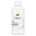 Dove Body Wash Deep Moisture for 24hr Lotion-Soft Skin Moisturizing Skin Cleanser with No Sulfates No Parabens 3 oz Beauty & Personal Care Dove