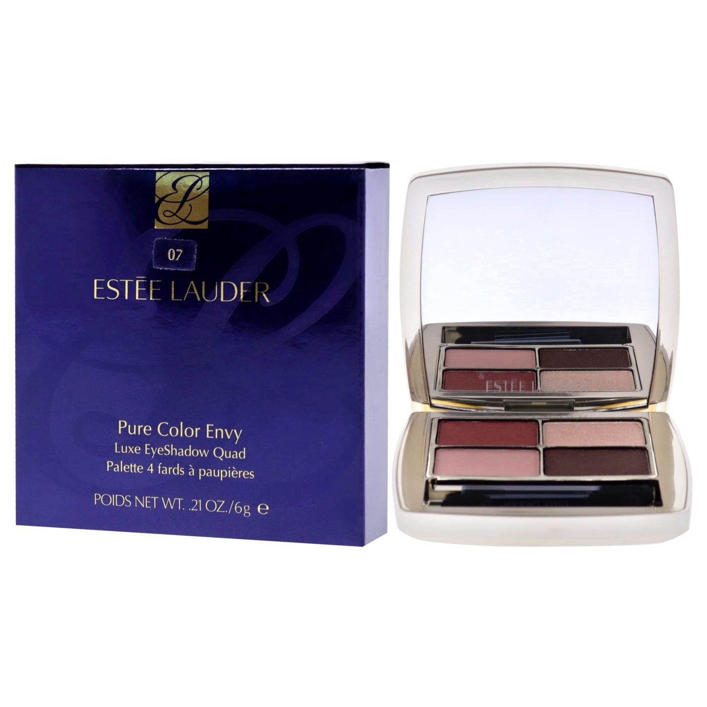 Estee Lauder Pure Color Envy Luxe Eyeshadow Quad - 07 Boho Rose Eye Shadow Women 0.21 oz Beauty & Personal Care Estée Lauder