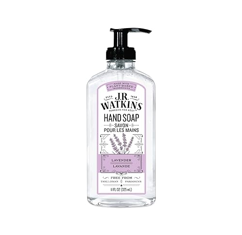 J.r. Watkins Natural Home Care Hand Soap, Lavender - 11 Oz Beauty & Personal Care J.R. Watkins