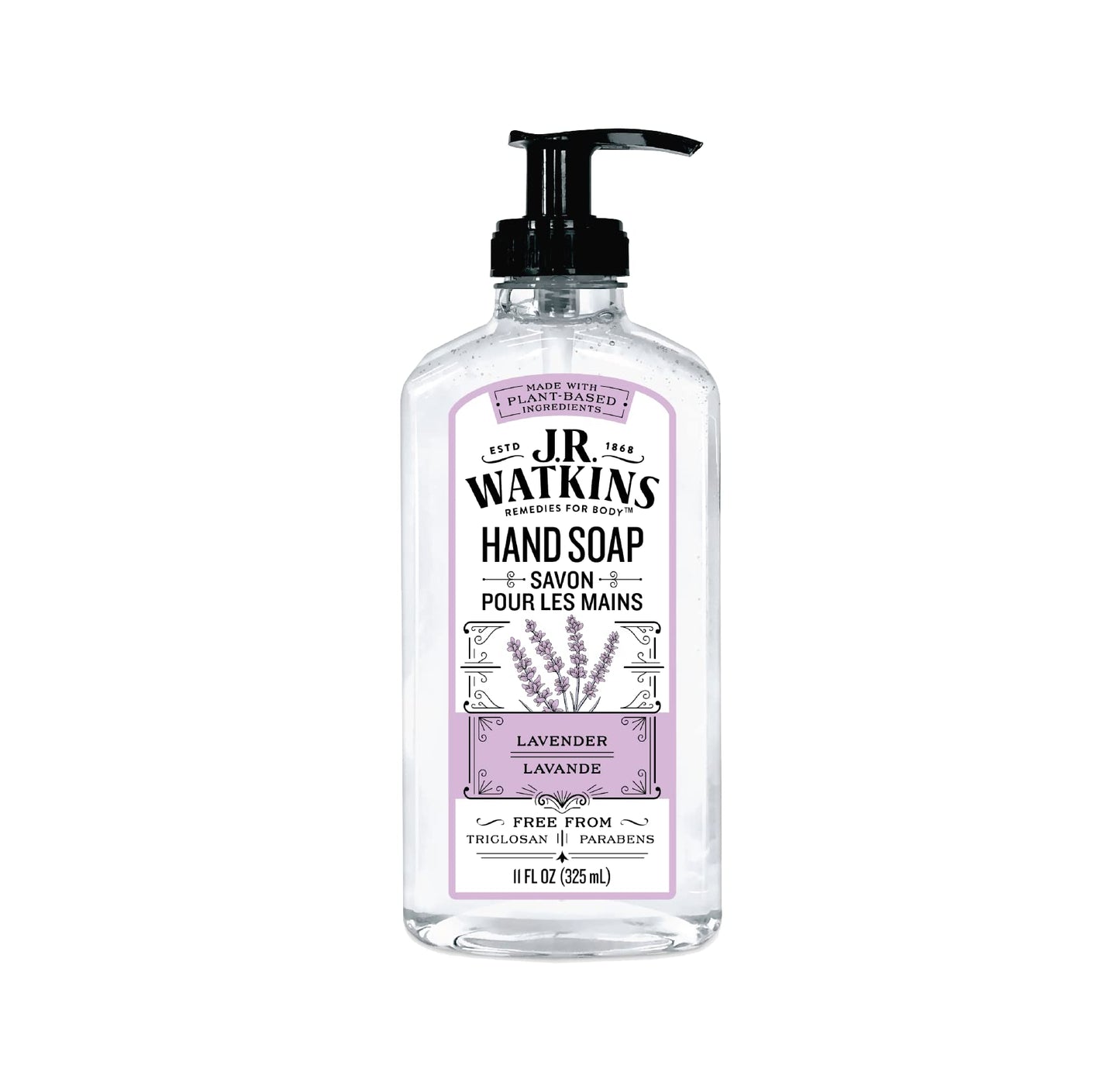 J.r. Watkins Natural Home Care Hand Soap, Lavender - 11 Oz Beauty & Personal Care J.R. Watkins