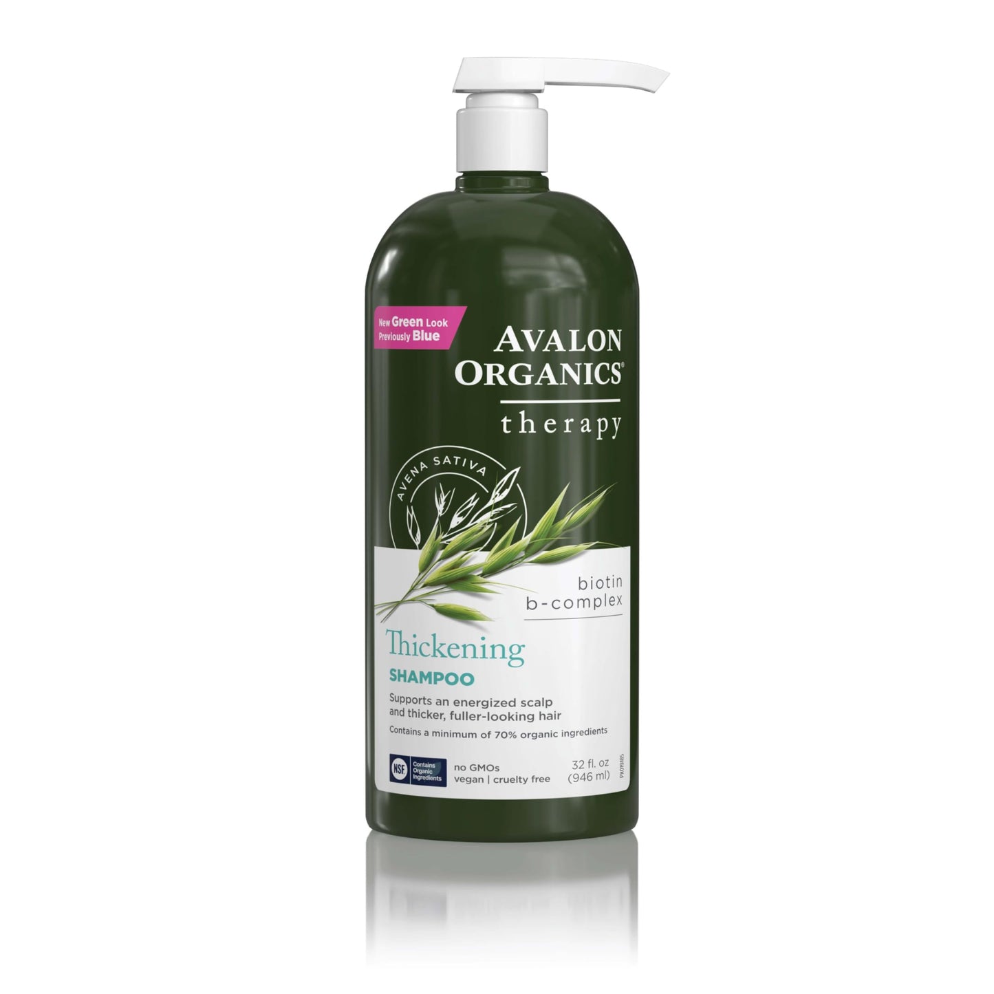 Avalon Organics Therapy Biotin B-Complex Thickening Shampoo, 32 oz Beauty & Personal Care Avalon Organics
