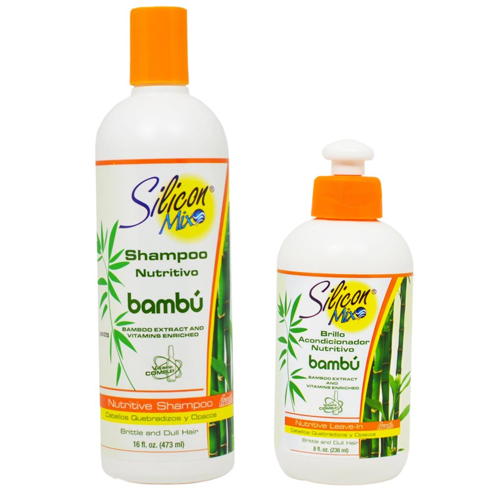 Silicon Mix Bambu Shampoo and Conditioner Combo Pack (16 Ounce Shampoo, 8 Ounce Conditioner) (Bambu) Beauty & Personal Care Silicon Mix