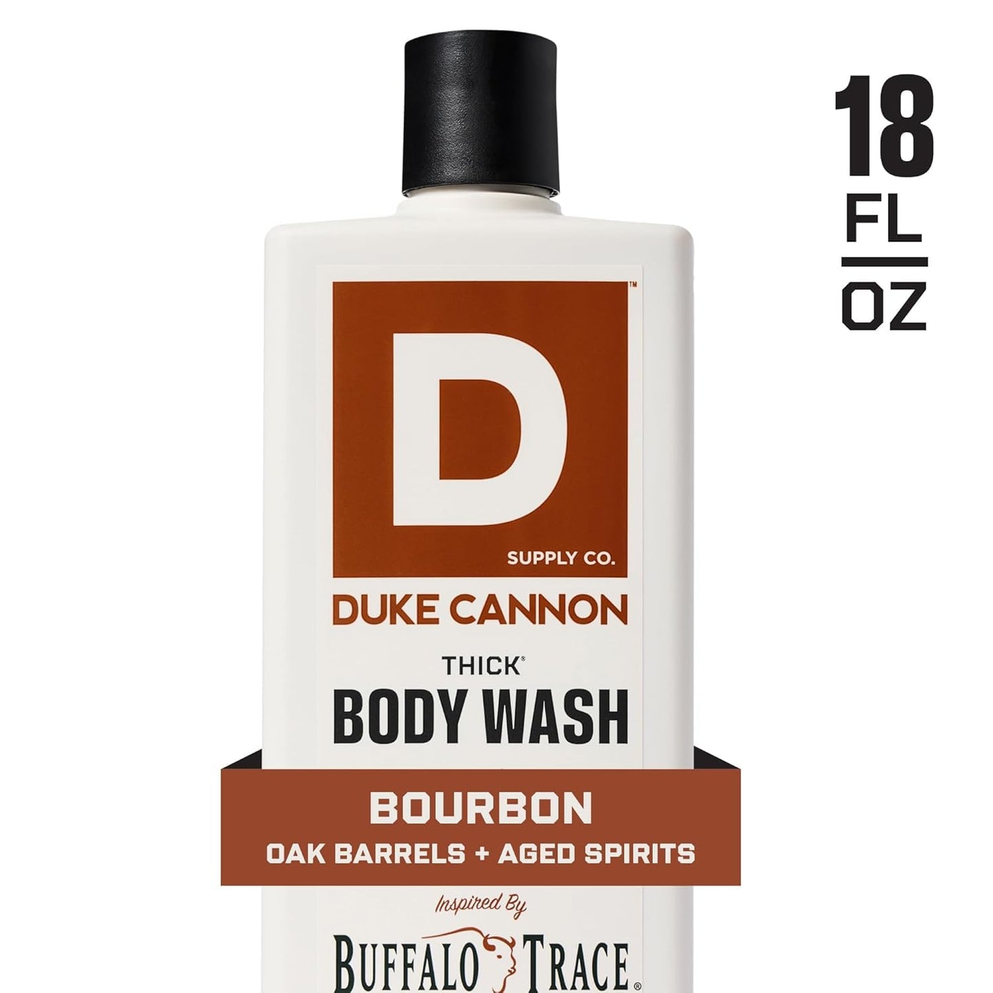 Duke Cannon Supply Co. Thick High Viscosity Body Wash - 3X Thicker, Cleansing Shower and Bath Gel, Mineral-Enriched Body Wash for Men - Big American Beauty & Personal Care Duke Cannon Supply Co.