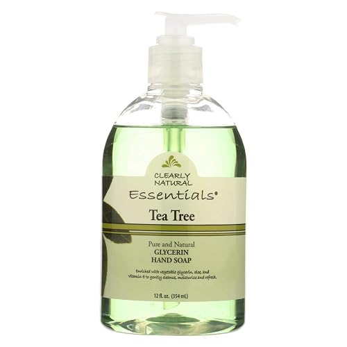 CLEARLY NATURAL LIQ SOAP W/PUMP,TEA TREE, 12 FZ Beauty & Personal Care Clearly Natural