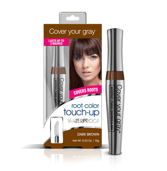 Cover Your Gray Waterproof Root Touch-Up Dark Brown 0.53 Ounce Beauty & Personal Care Cover Your Gray