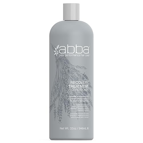 ABBA Recovery Treatment Conditioner, Lavender & Peppermint Oil, 32 Fl Oz (Pack of 1) Beauty & Personal Care ABBA