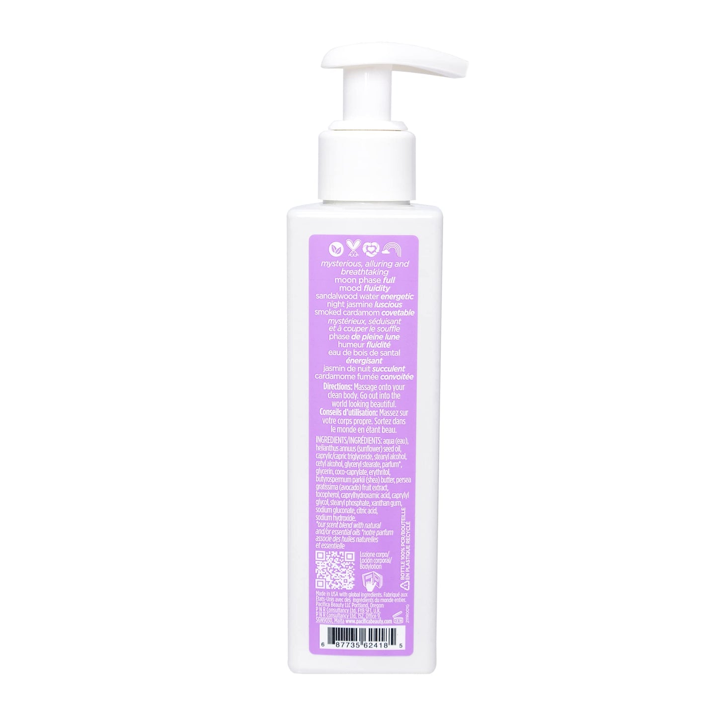 Pacifica Neon Moon Body Lotion - Alluring Sandalwood, Jasmine & Cardamom Scent, Lightweight Hydrating Lotion with Shea Butter & Avocado Oil Beauty & Personal Care Pacifica