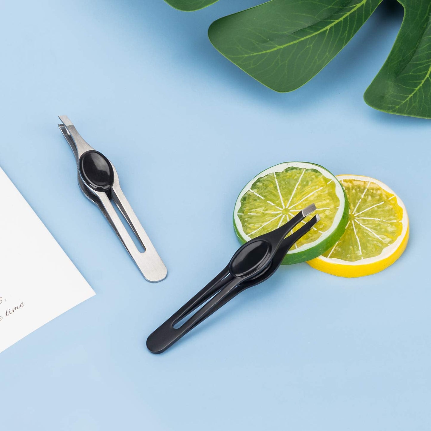 ANCIRS 4 Pack Tip Tweezers for Eyebrow, Non-Slip Grip Tip Tweezers, Professional Stainless Steel Precision Pointed Blackhead Splinter Removal Tool Beauty & Personal Care ANCIRS