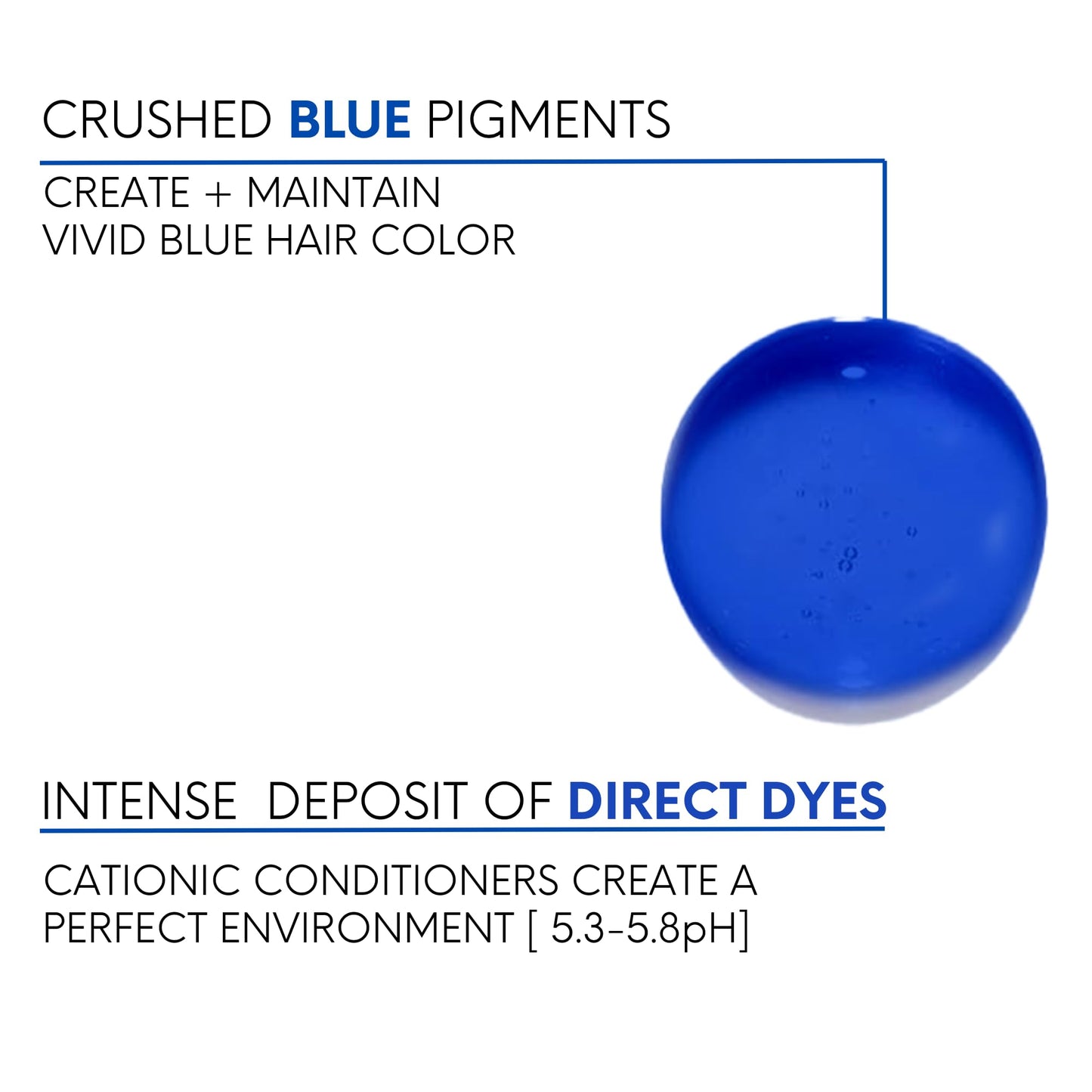 Watercolors Base Drops, Temporary Hair Dye Color Booster, Cruelty-Free, 4 oz - BLUE Beauty & Personal Care Watercolors