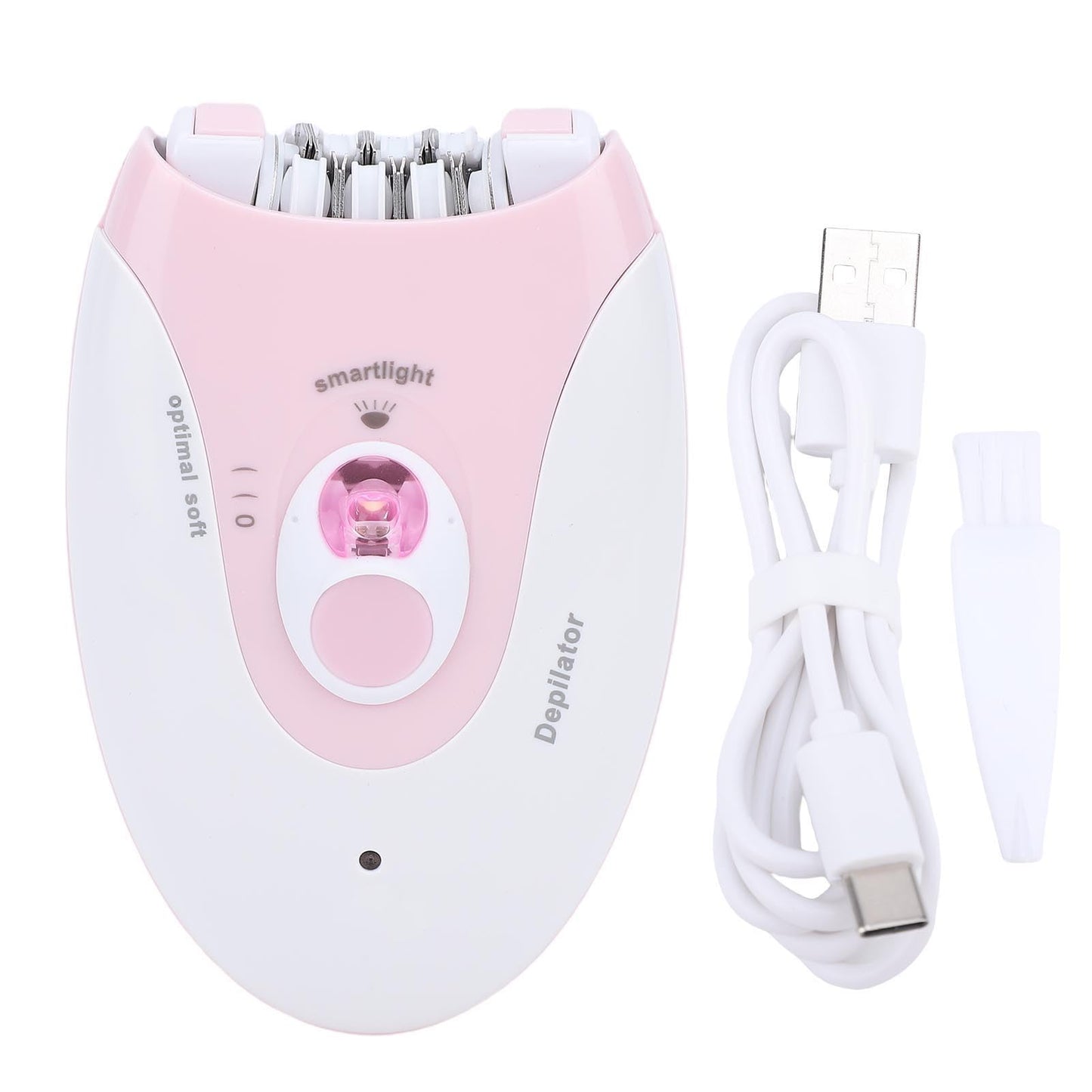 ZJchao Epilator for Women LED Light Hair Removal Device 2 Speed Settings USB Rechargeable Cordless Electric Epilator for Bikini Legs Arms ABS Material Beauty and Personal Care ZJchao