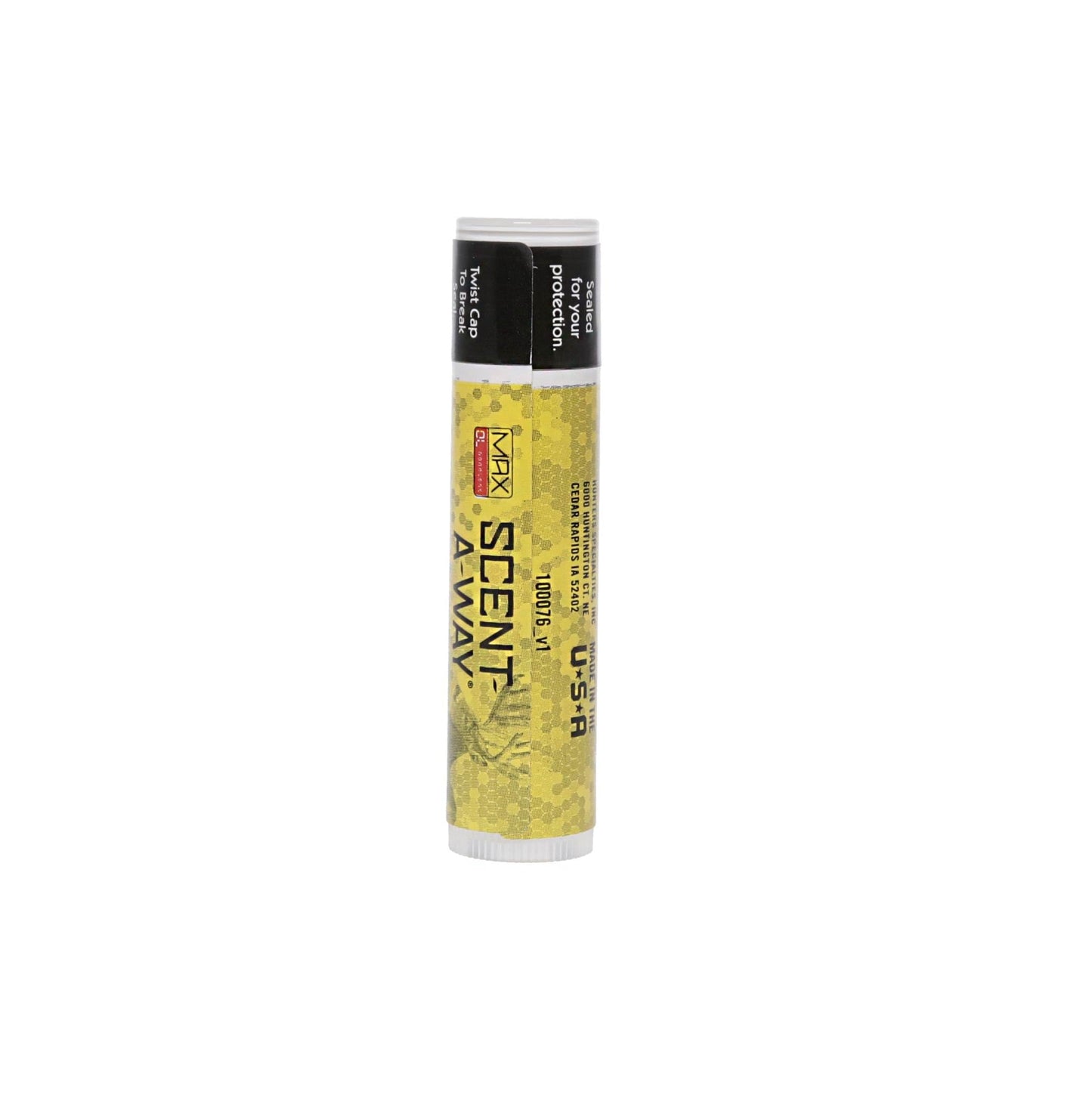 Hunters Specialties Scent-A-Way MAX Odorless Lip Balm, 2 Pack - SPF 30 Sunscreen Protection Long-Lasting Moisturizer for Dry Chapped Lips for Hunters Beauty & Personal Care Hunters Specialties