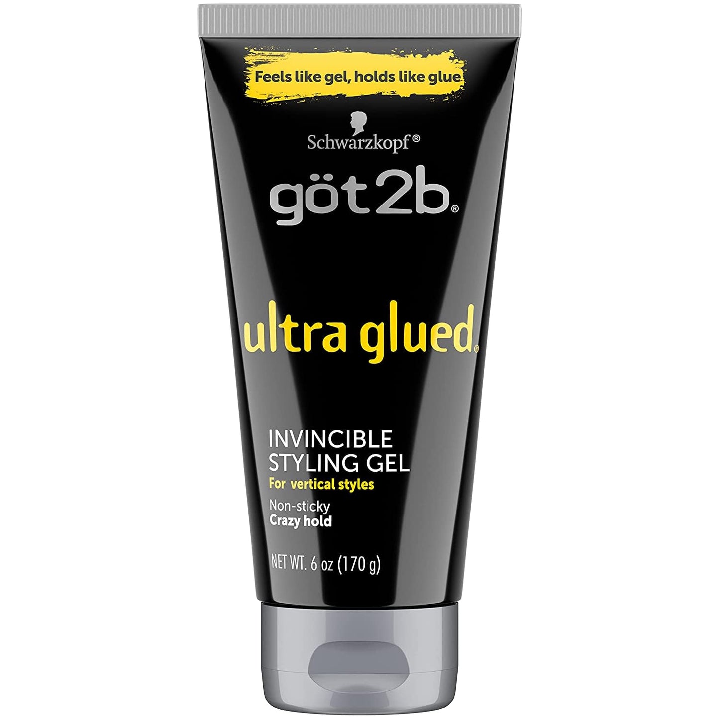 Got2b Ultra Glued Invincible Styling Gel, 6 oz (Pack of 7) Beauty & Personal Care Got2B