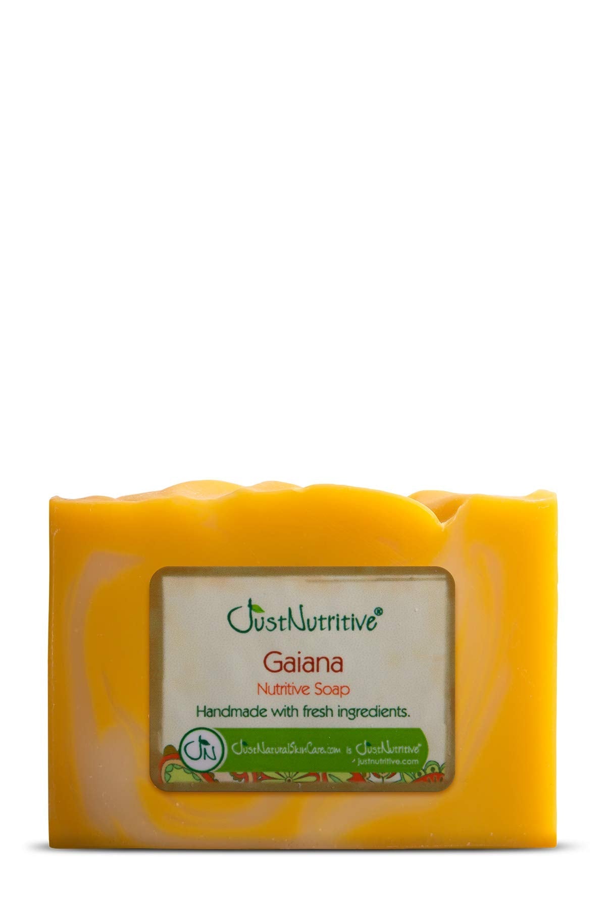 Just Nutritive Gaiana Nutritive Soap | All Natural Cleansing Soap | Gentle Soap for Sensitive Skin | Moisturizing Bar Soap for All Skin Types 4 Oz Beauty & Personal Care Just Nutritive