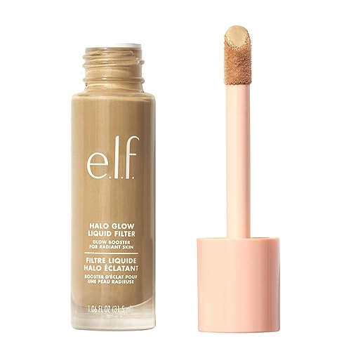 e.l.f. Halo Glow Liquid Filter, Complexion Booster For A Glowing, Soft-Focus Look, Infused With Hyaluronic Acid, Vegan , 3.5 Medium Beauty & Personal Care e.l.f.