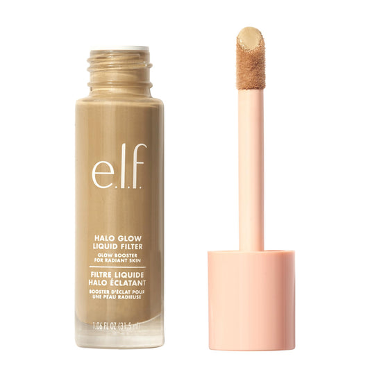 e.l.f. Halo Glow Liquid Filter, Complexion Booster For A Glowing, Soft-Focus Look, Infused With Hyaluronic Acid, Vegan , 3.5 Medium Beauty & Personal Care e.l.f.