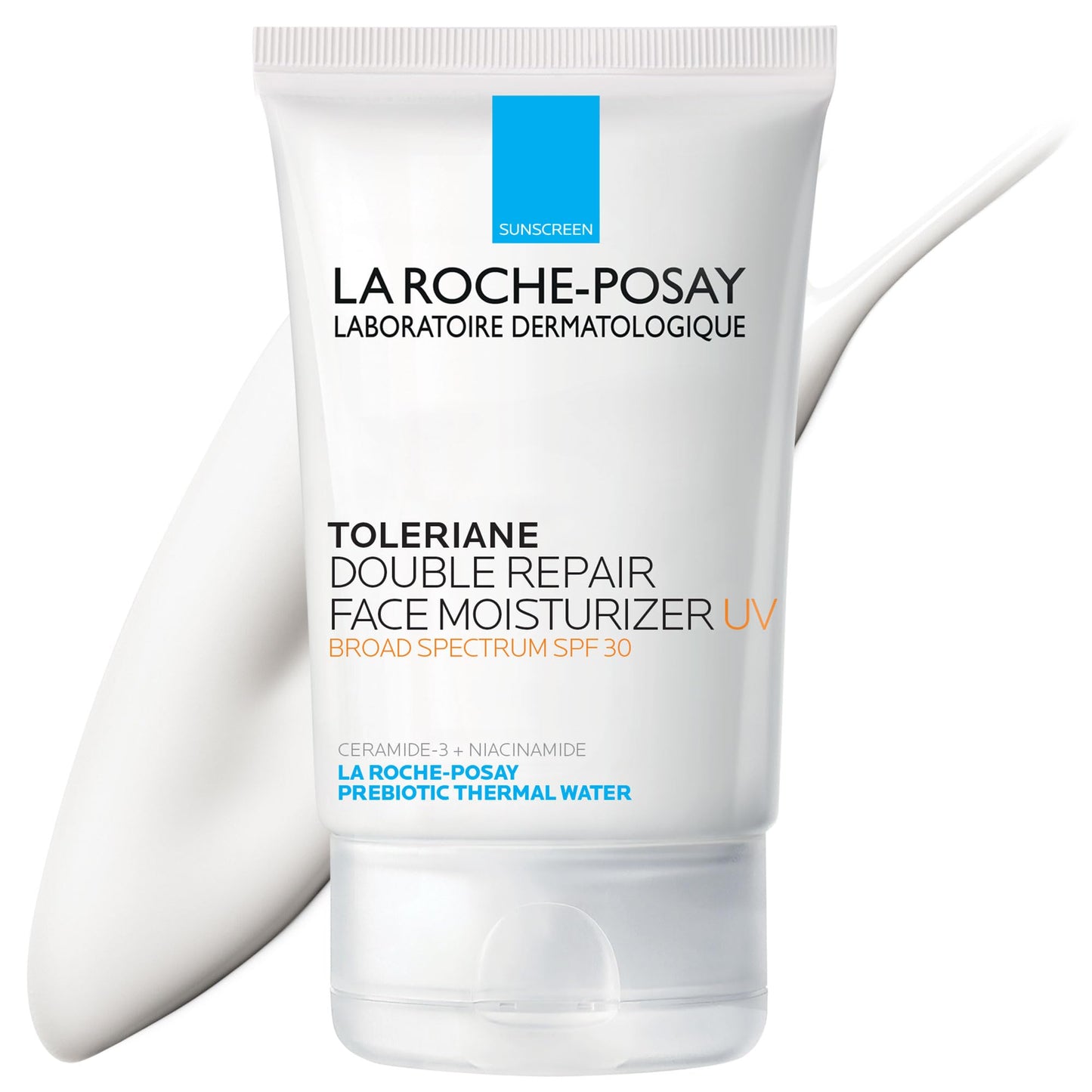 La Roche-Posay Toleriane Double Repair UV SPF Moisturizer for Face, Daily Facial Moisturizer with Sunscreen SPF 30, Niacinamide and Glycerin, Oil Beauty and Personal Care La Roche-Posay