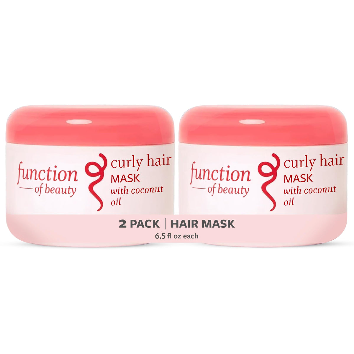 Function of Beauty Deep Conditioner Curly Hair Mask - Anti-Frizz, 2-Pack