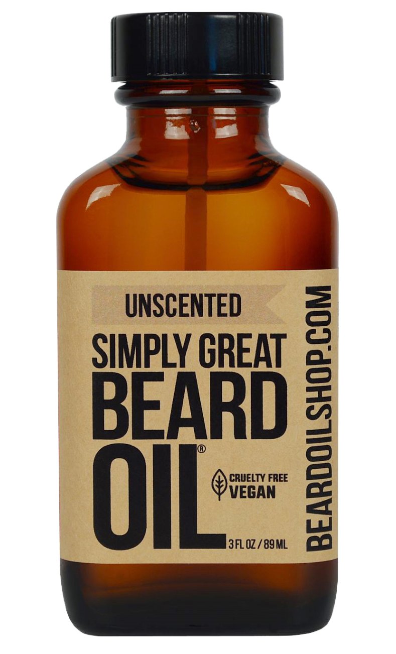 SIMPLY GREAT BEARD OIL Beard Oil Unscented, 2.9 OZ Beauty and Personal Care Simply Great Beard Oil