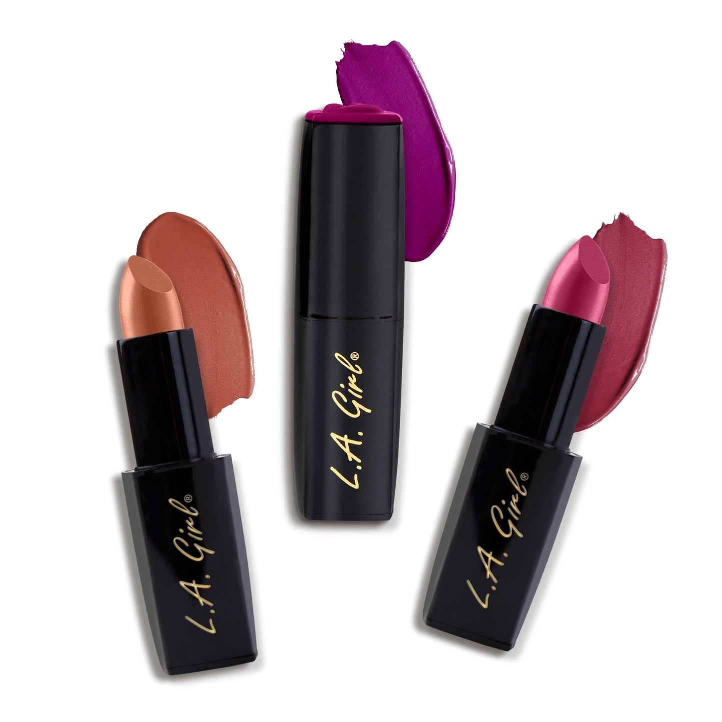 L.A. Girl Lip Attraction Lipstick, Peony GLC596 Beauty & Personal Care L.A. Girl