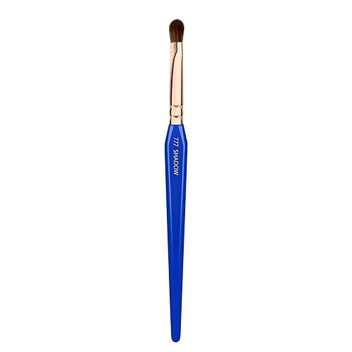Bdellium Tools Professional Makeup Brush - Golden Triangle 777 Shadow - With All Vegan and Soft Synthetic Fibers, For Applying Shadow (Blue, 1pc) Beauty & Personal Care BDELLIUM TOOLS