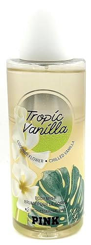 Victoria's Secret Pink Tropic Vanilla Fragrance Body Mist 8.4 fluid Ounce Spray Beauty & Personal Care Victoria's Secret
