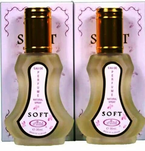 Soft - Eau De Perfume Natural Spray - 35 ml (1.15 fl. oz) by Al-Rehab- 2 pack Beauty & Personal Care Al-Rehab