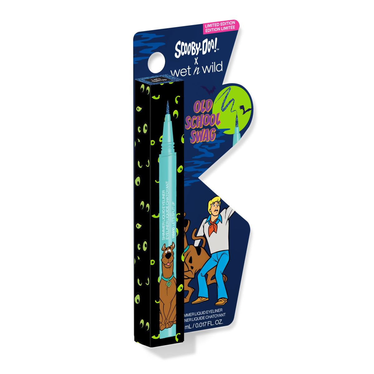 wet n wild Scooby Doo Old School Swag Shimmer Liquid Eyeliner - Glitter-Infused Formula for Bold Eye Looks, Easy Glide Precision Tip, Cruelty-Free Beauty & Personal Care wet n wild