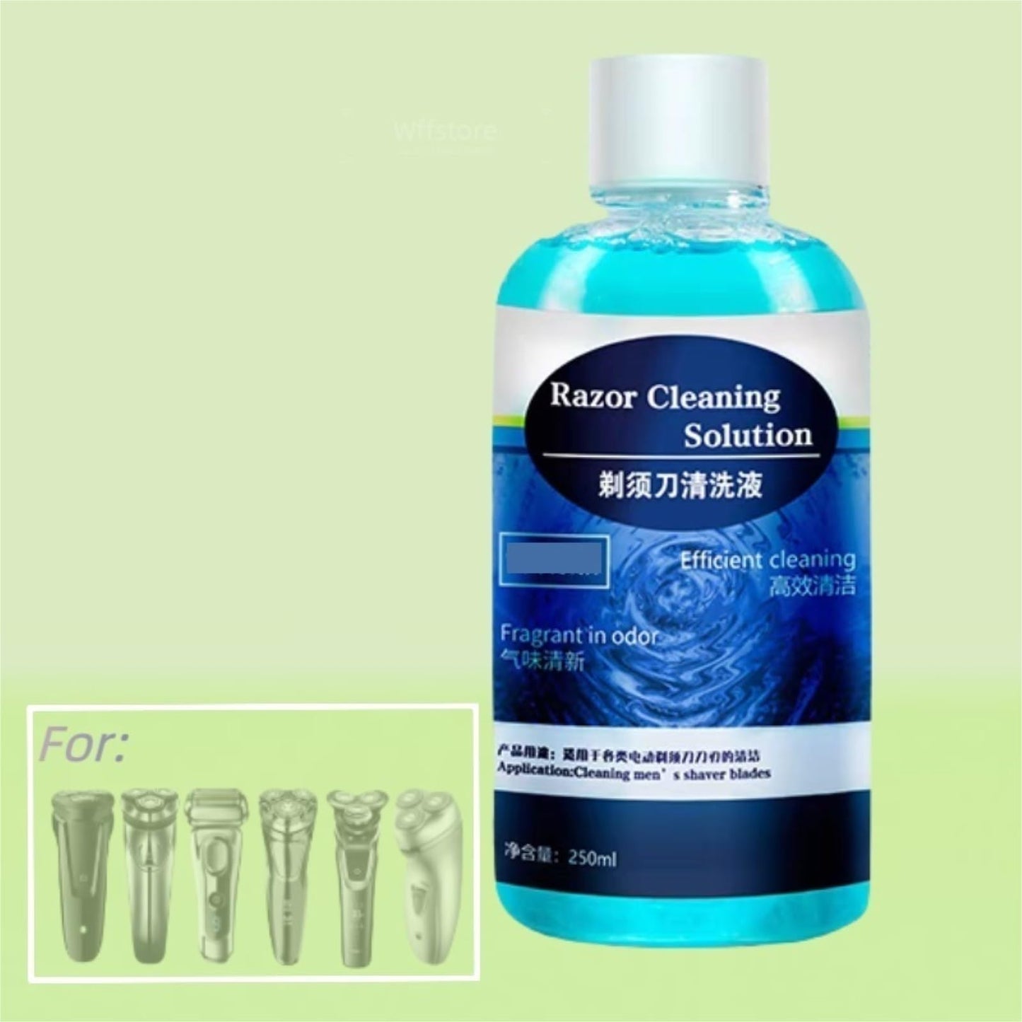 Orfdcnhlkc Electric Shaver 250 ML Cleaning Solution. Compatible With Panasonic ES-LV/ES-ST Series ES-LV53, ES-ST25, ES-LM3C Electric Shavers(250 Beauty and Personal Care Orfdcnhlkc