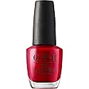 OPI Nail Lacquer Color So Hot It Berns | Opaque Dark Red Crème Chip Resistant Nail Polish | Fast Drying, Streak Free Beauty & Personal Care OPI