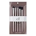 e.l.f. Smoky Eye Brush Kit, 5-Piece Makeup Brush Kit For Creating A Smoky Eye Look, Apply & Blend Eyeshadow, Vegan & Cruelty-Free Beauty & Personal Care e.l.f.