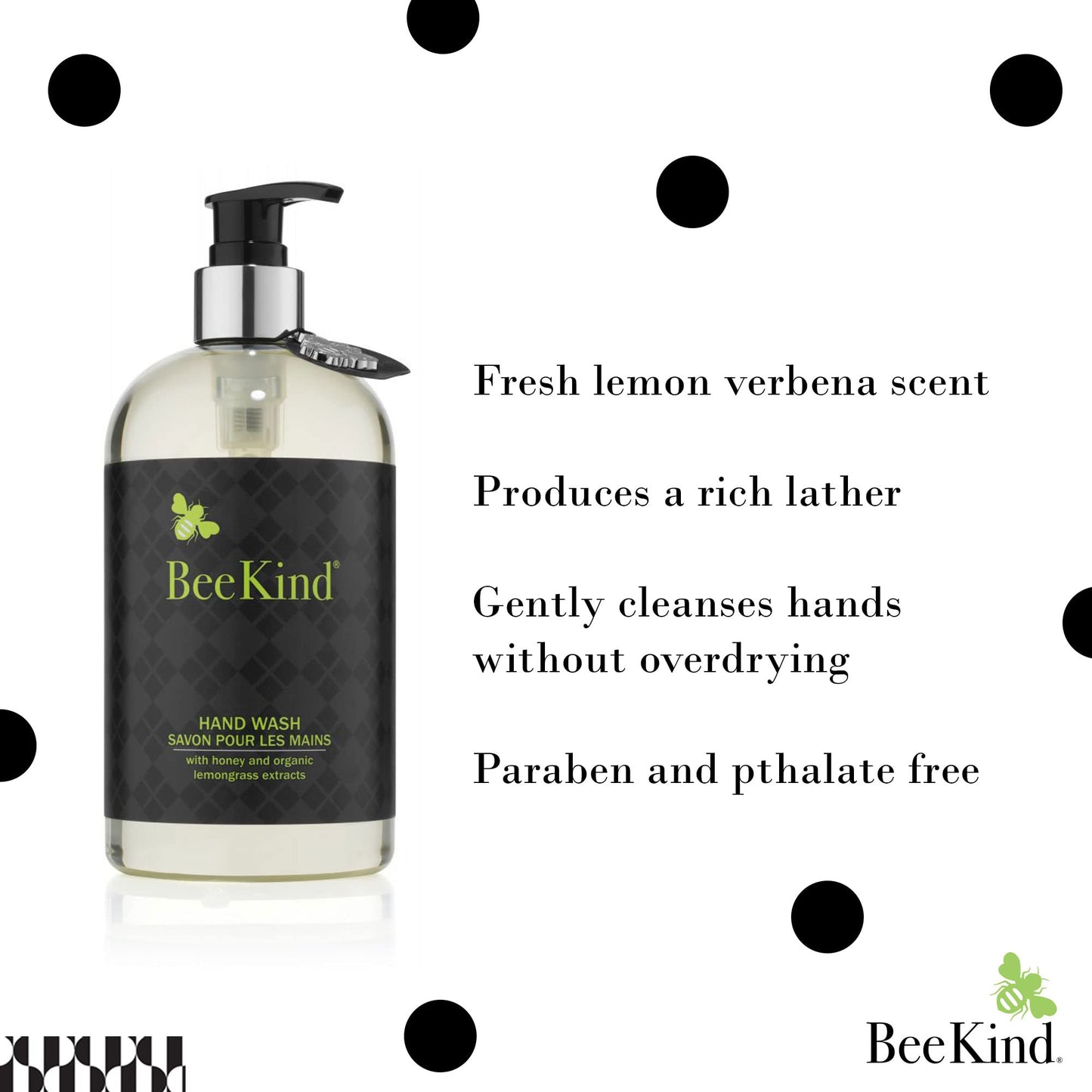 Gilchrist & Soames BeeKind Honey and Lemon Verbena Hand Wash - 15.5oz - Cleansing and Gentle, Zero Parabens, Sulfates, and Phthalates Beauty & Personal Care Gilchrist & Soames