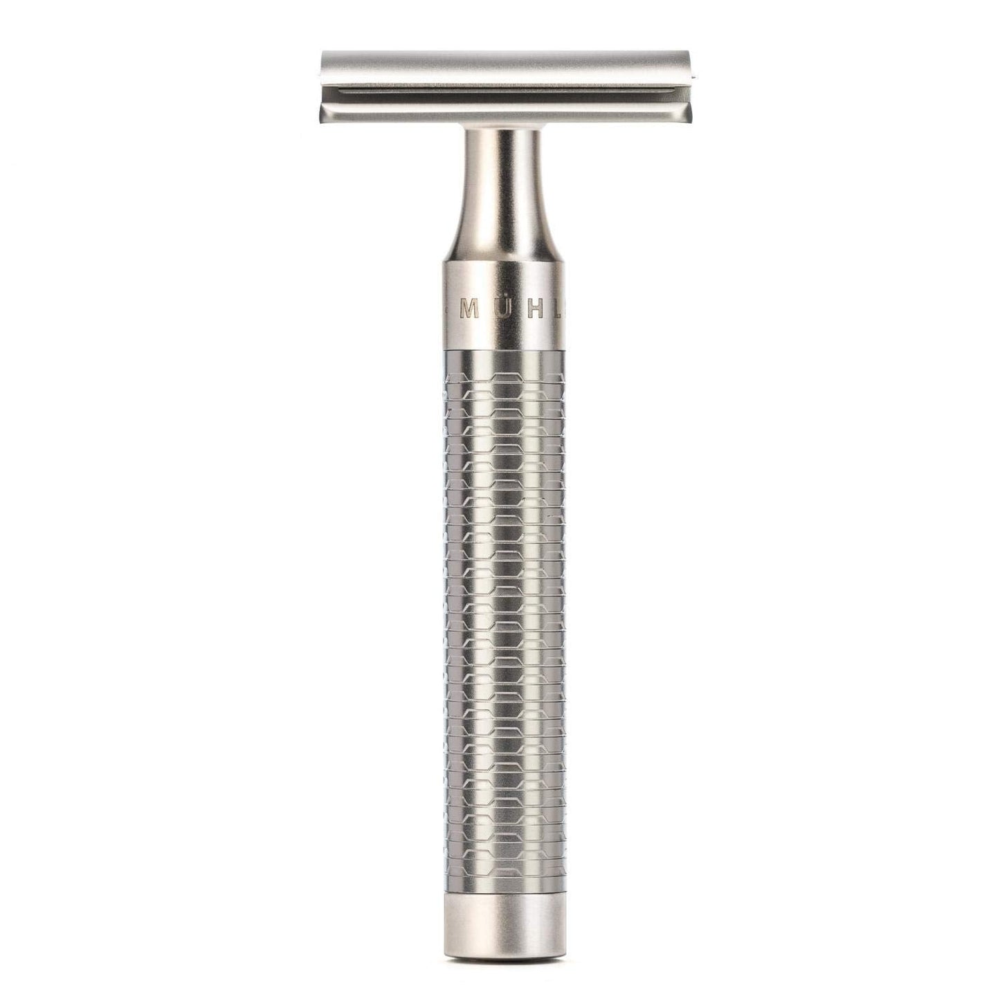 MÜHLE ROCCA R94 Double Edge Safety Razor (Closed Comb) - Pure Matt Stainless Steel - Perfect for Everyday Use - Barbershop Quality Close Smooth Shave Beauty and Personal Care MÜHLE