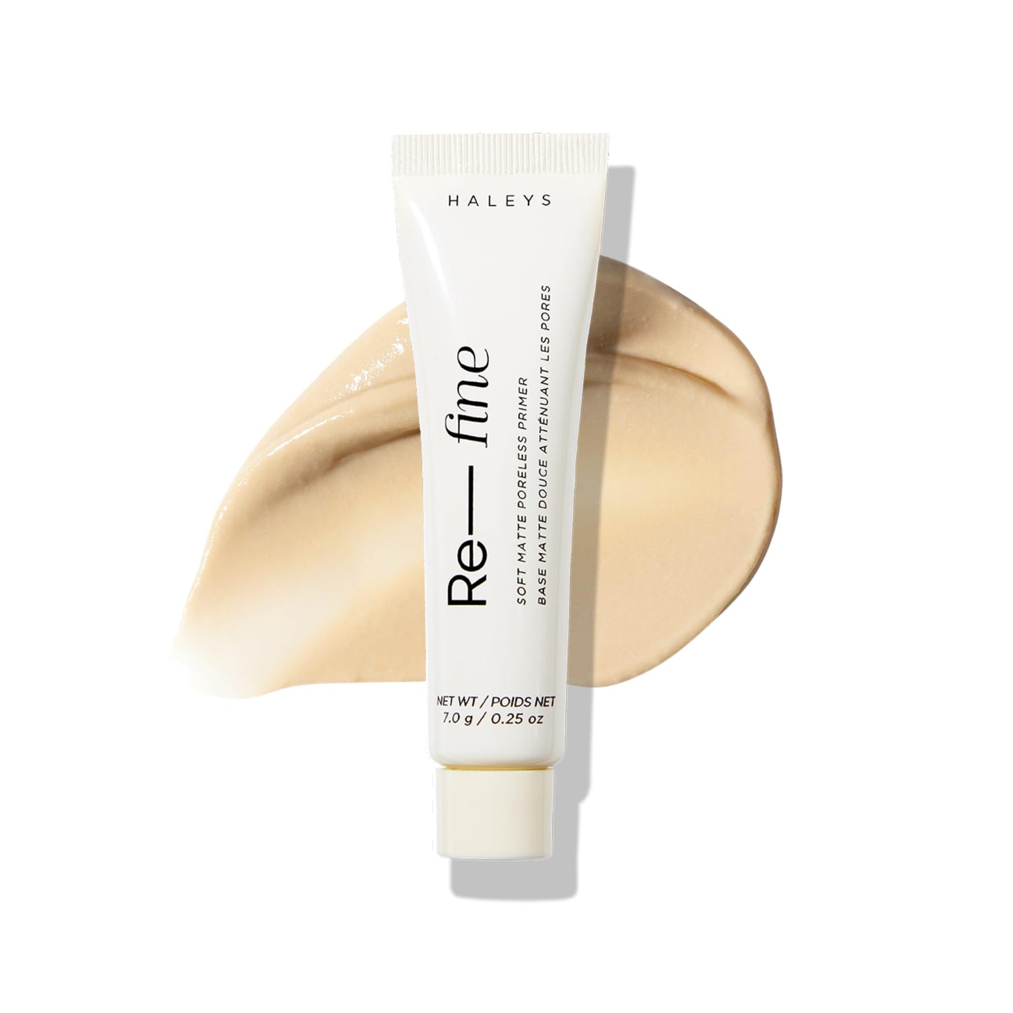 HALEYS Re-fine Soft Matte Poreless Primer (0.25 oz), Lightweight, Extends Makeup Longwear, Grips, Smooths, Blurs, Fills in Pores and fine lines, Beauty & Personal Care HALEYS