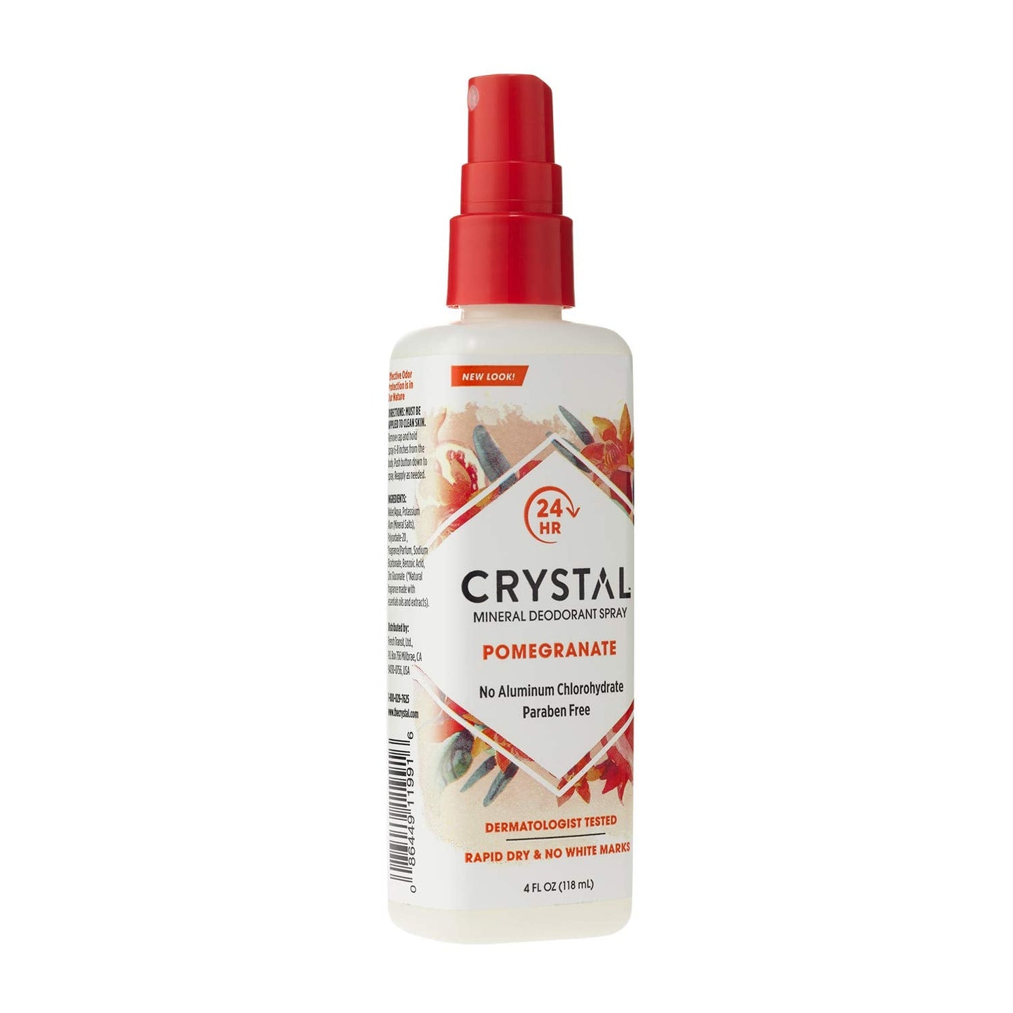 Crystal Mineral Deodorant Spray, Pomegranate, 4.0 oz (Pack of 12) Beauty and Personal Care Crystal Essence